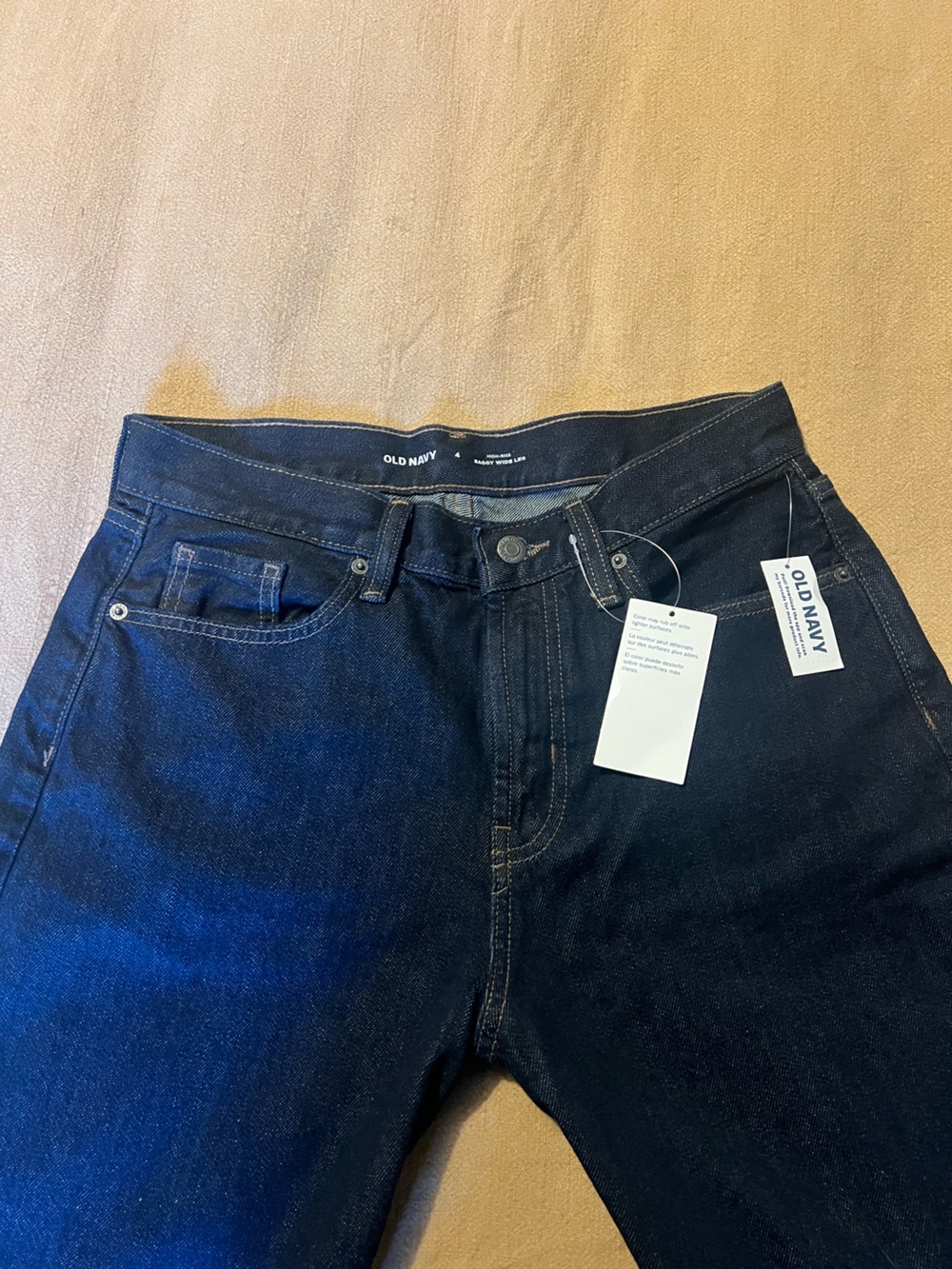 Old Navy Women’s Deep Indigo Relaxed Jeans